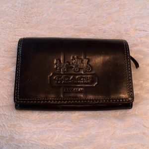 Black Coach wallet